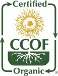 Certified Organic CCOF logo